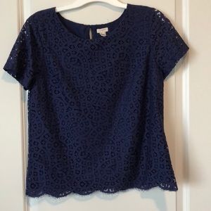 J Crew Navy Work Top